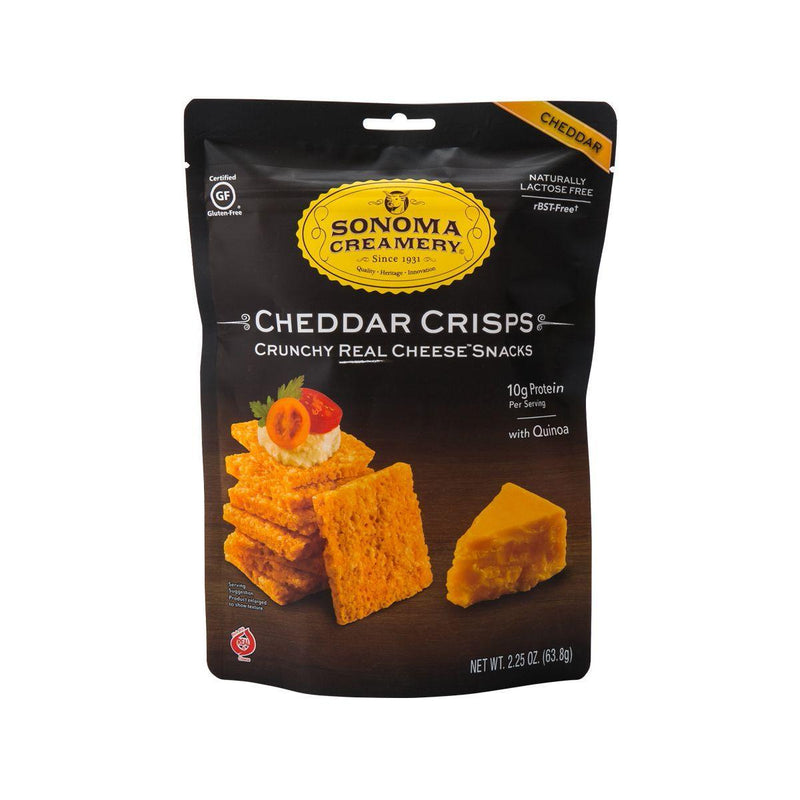 SONOMA CREAMERY Cheddar Cheese Crisps  (64g)