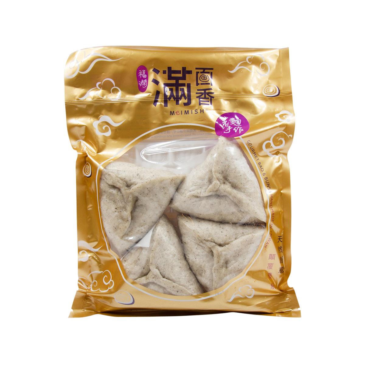 FM FOOD 手工饅頭 - 麻糬芝麻銀三角  (400g)