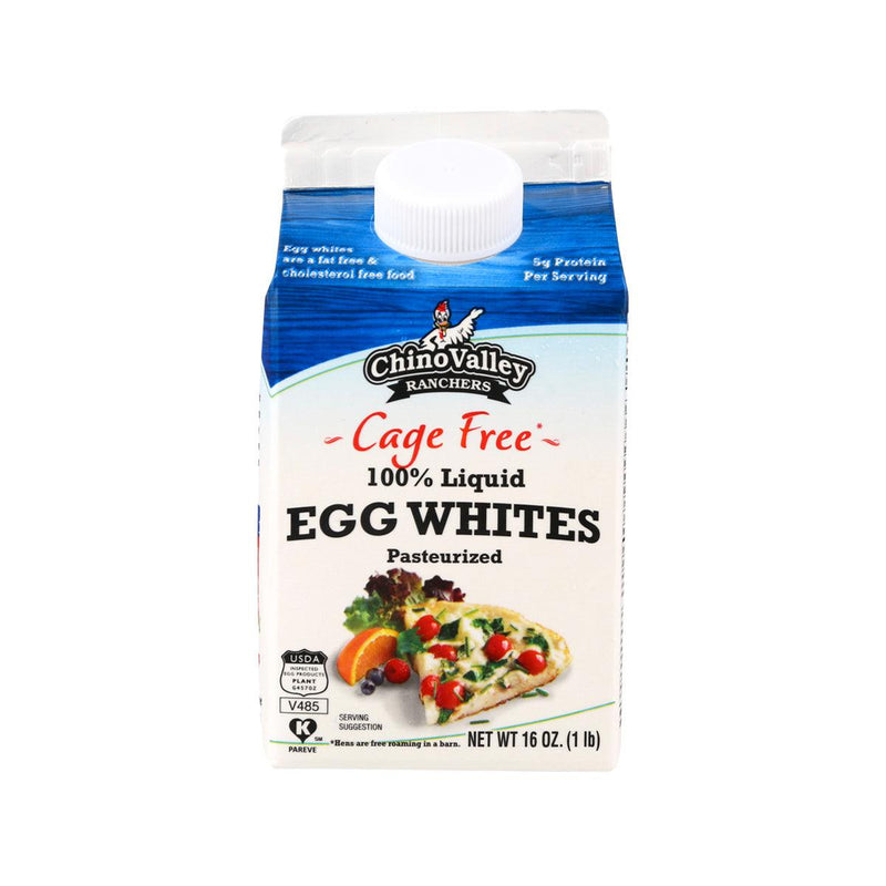 CHINO VALLEY Pasteurized Cage Free 100% Liquid Egg Whites  (16oz)