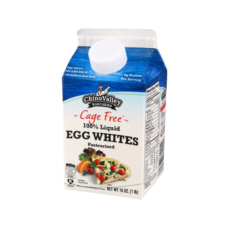 CHINO VALLEY Pasteurized Cage Free 100% Liquid Egg Whites  (16oz)
