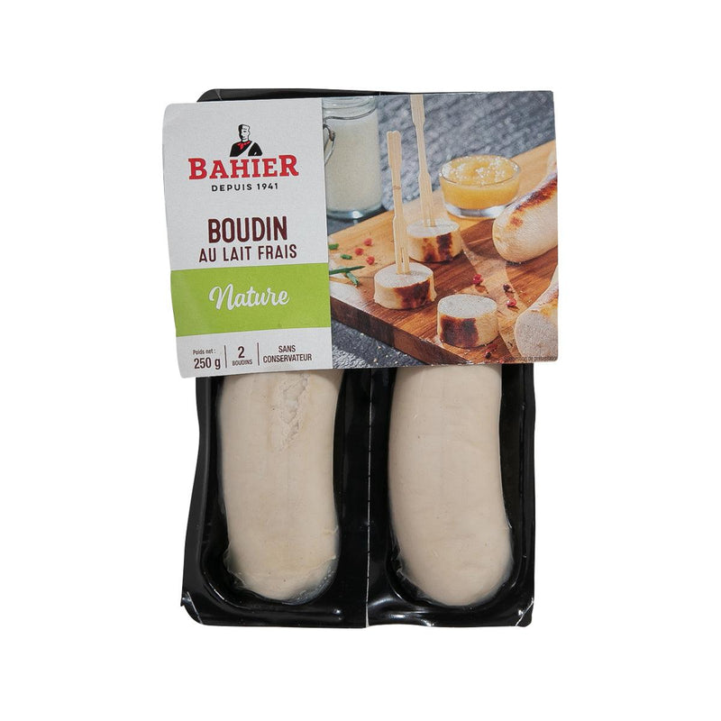 BAHIER Natural White Pudding with Fresh Milk  (250g)