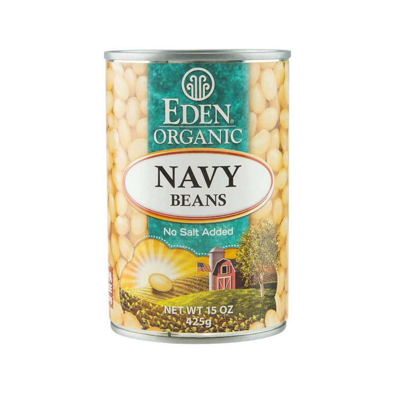 EDEN Organic White Navy Beans  (425g)