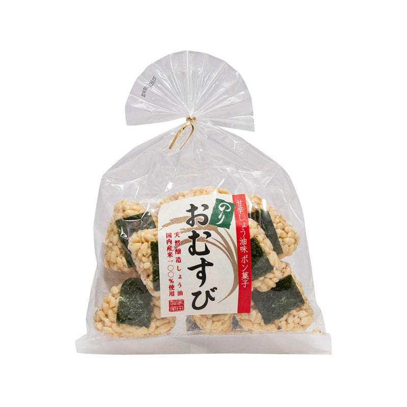 IEDA Onigiri Rice Puff Ball - Soy Sauce Flavor  (8pcs)