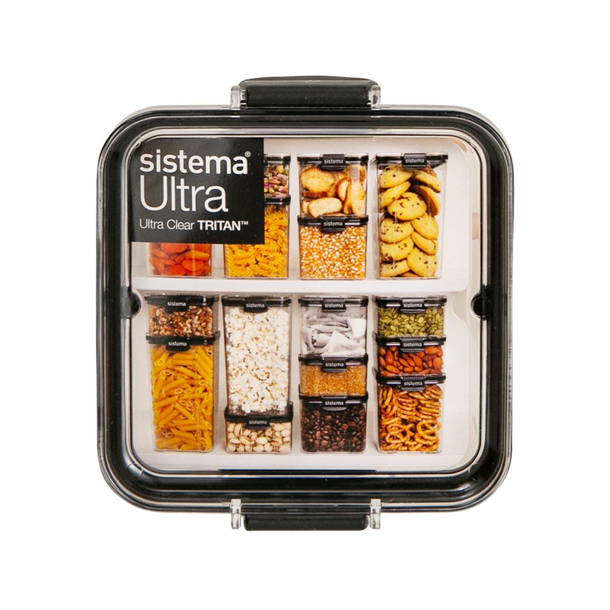 SISTEMA Ultra Square Tritan Plastic Container 920mL