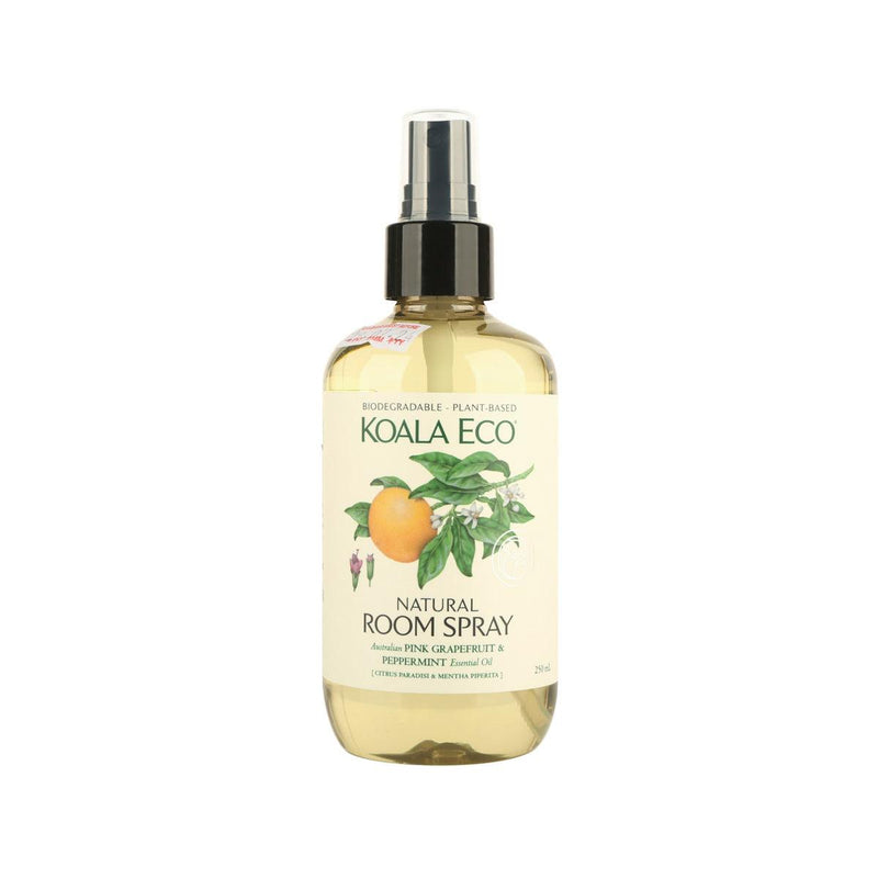 KOALA ECO All Natural Room Spray - Pink Grapefruit & Peppermint Essential Oil  (250mL)