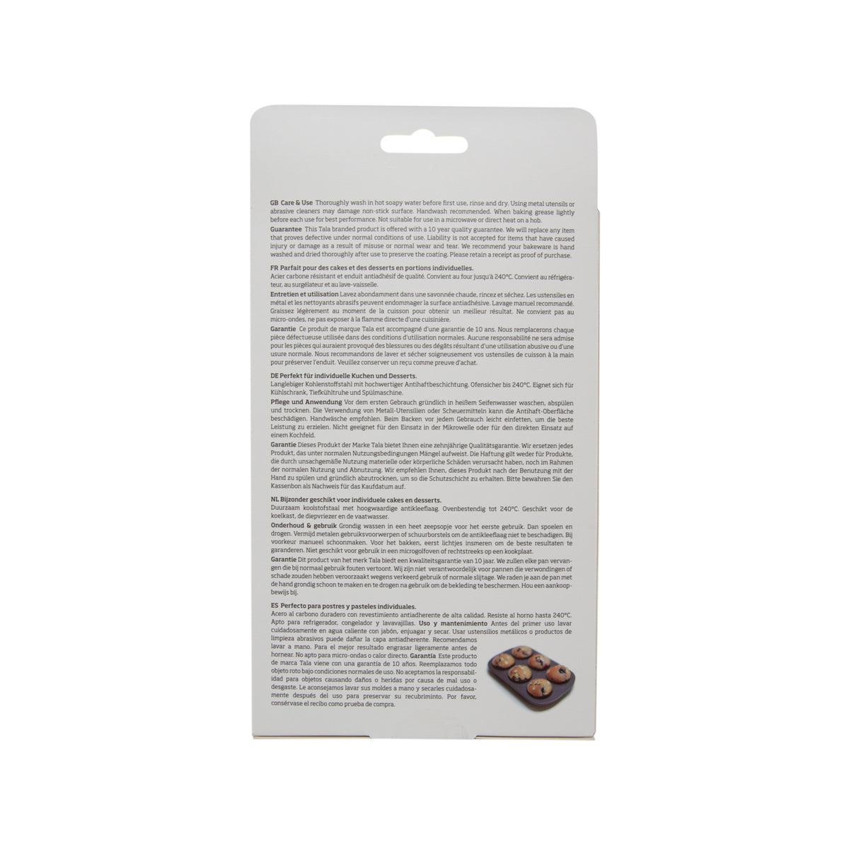 TALA Mini 6 Cup Muffin Pan 2pcs Set - city'super E-Shop