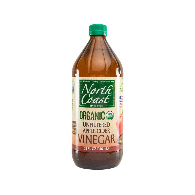 NORTH COAST Organic Unfiltered Apple Cider Vinegar  (946mL)