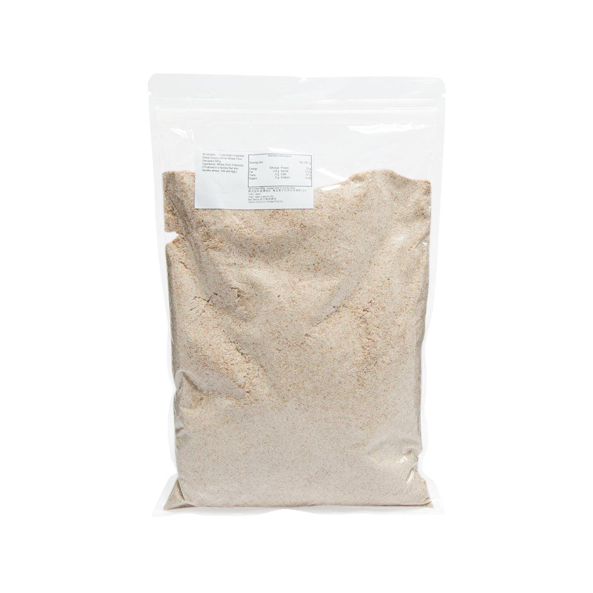 TOMIZAWA Hokkaido Stone Ground Whole Wheat Flour - Haruyokoi  (500g) - city'super E-Shop