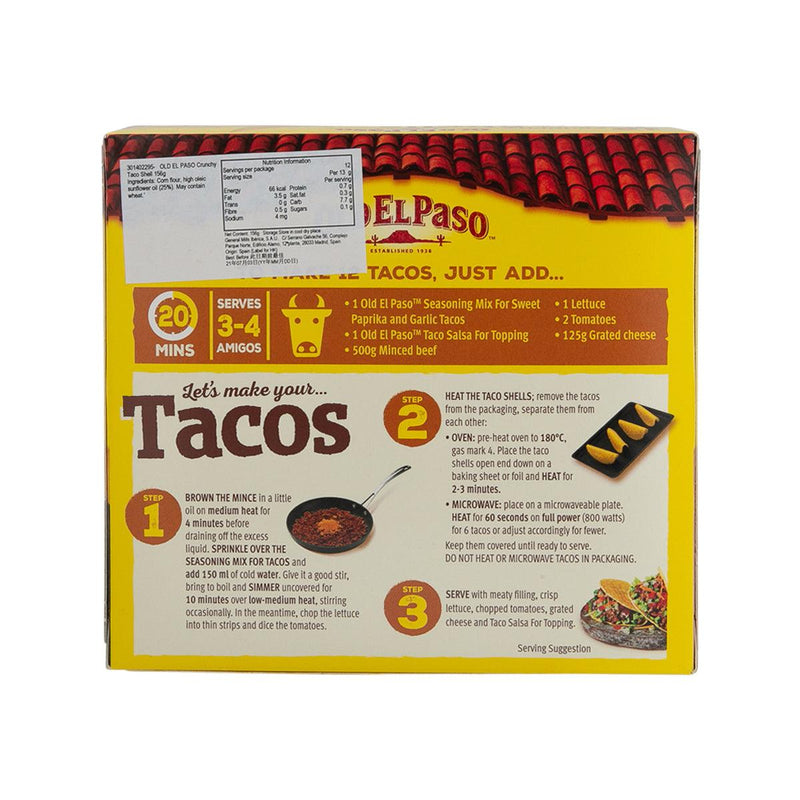 OLD EL PASO 墨西哥塔可餅餅皮  (156g)