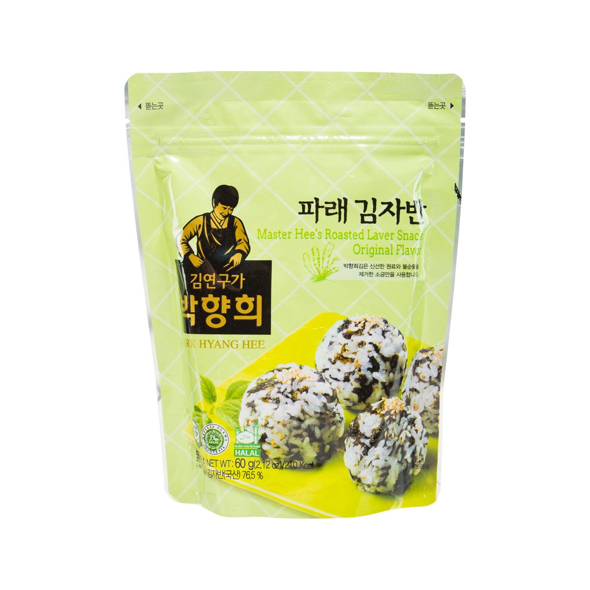 MASTER HEE'S Roasted Laver Snack Original Flavor  (60g)