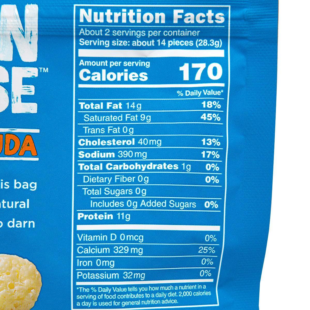 MOON CHEESE Cheese Snack - Oh My Gouda  (57g)