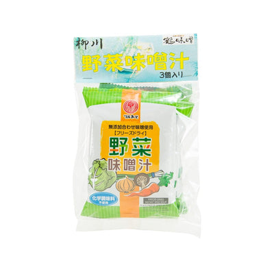 TSURU MISO Instant Mixed Vegetable Soup  (3 x 15g) - city'super E-Shop