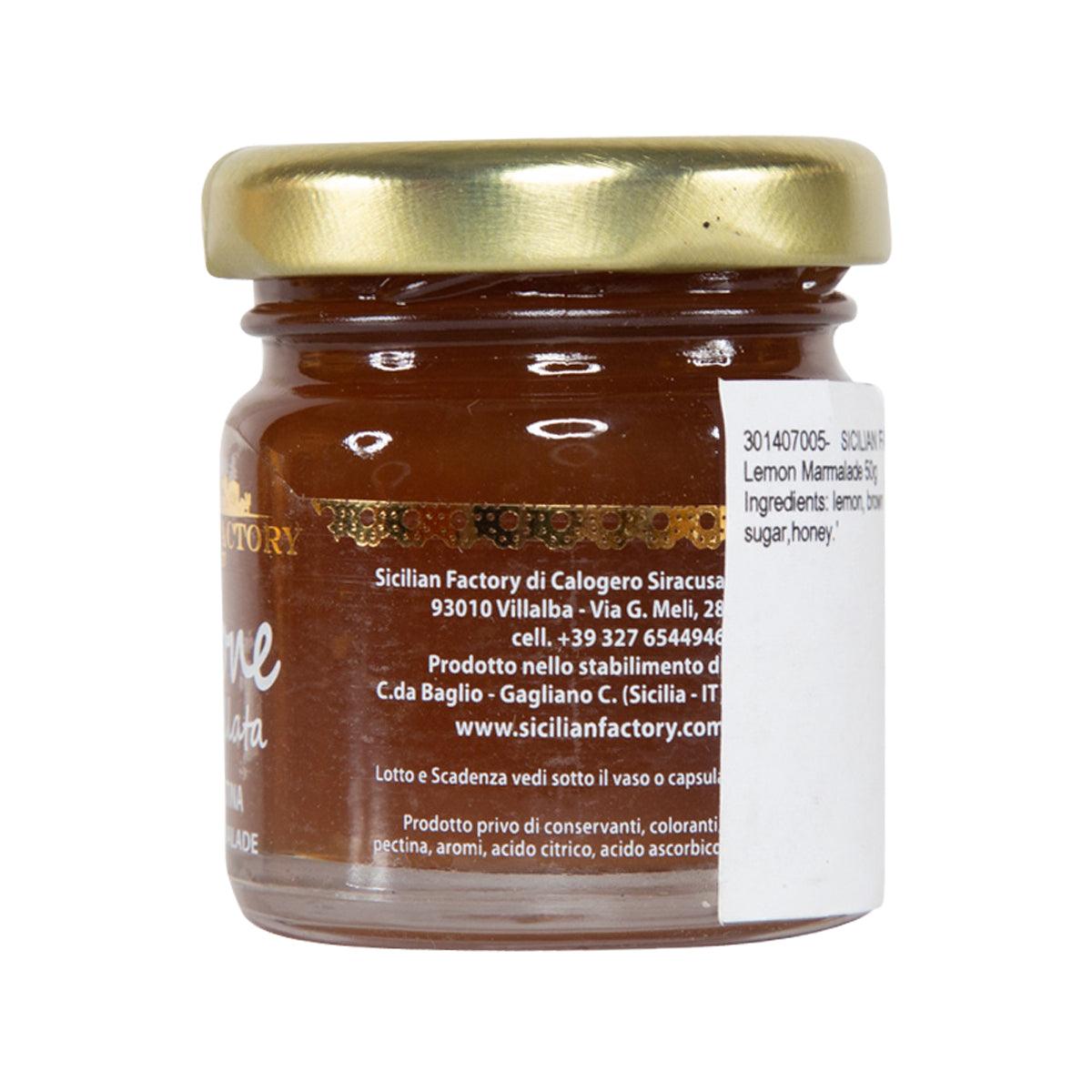 SICILIAN FACTORY Lemon Marmalade  (50g)