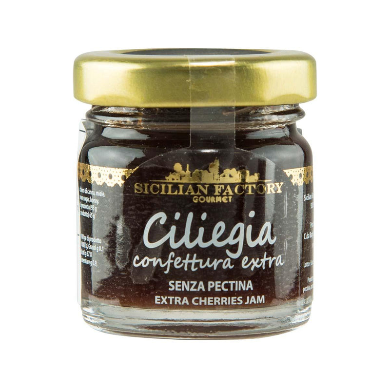 SICILIAN FACTORY Extra Cherry Jam  (50g)