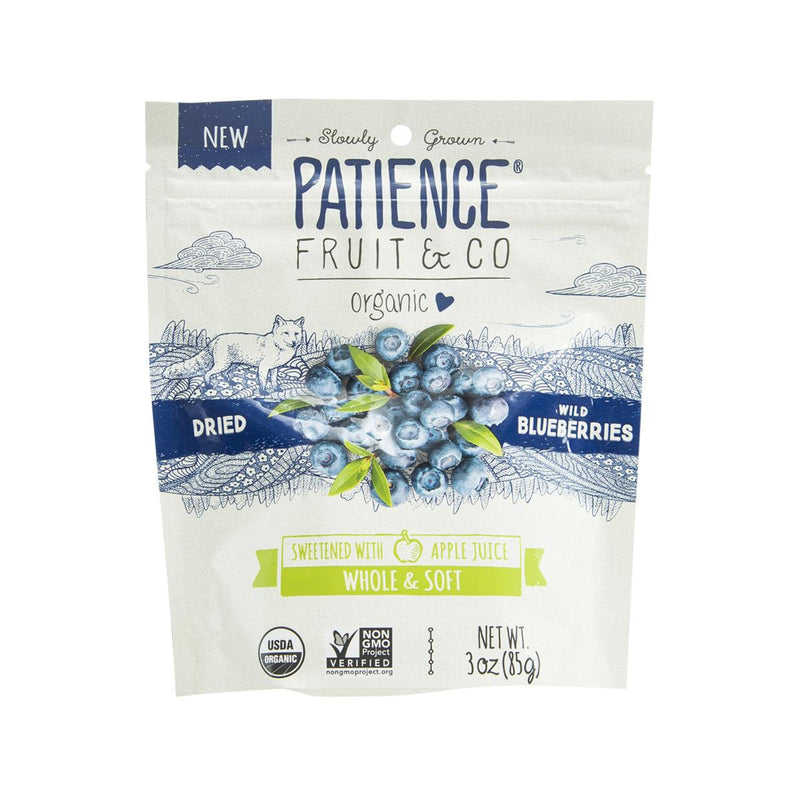 PATIENCE FRUIT&CO 有機原粒野生藍莓乾  (85g)
