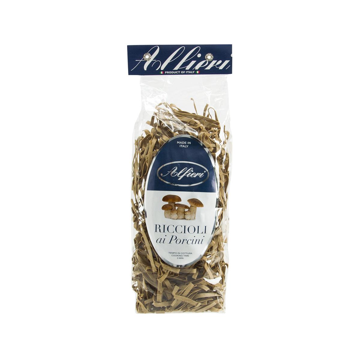 ALFIERI Artisanal Porcini Mushroom Riccioli Pasta  (250g)
