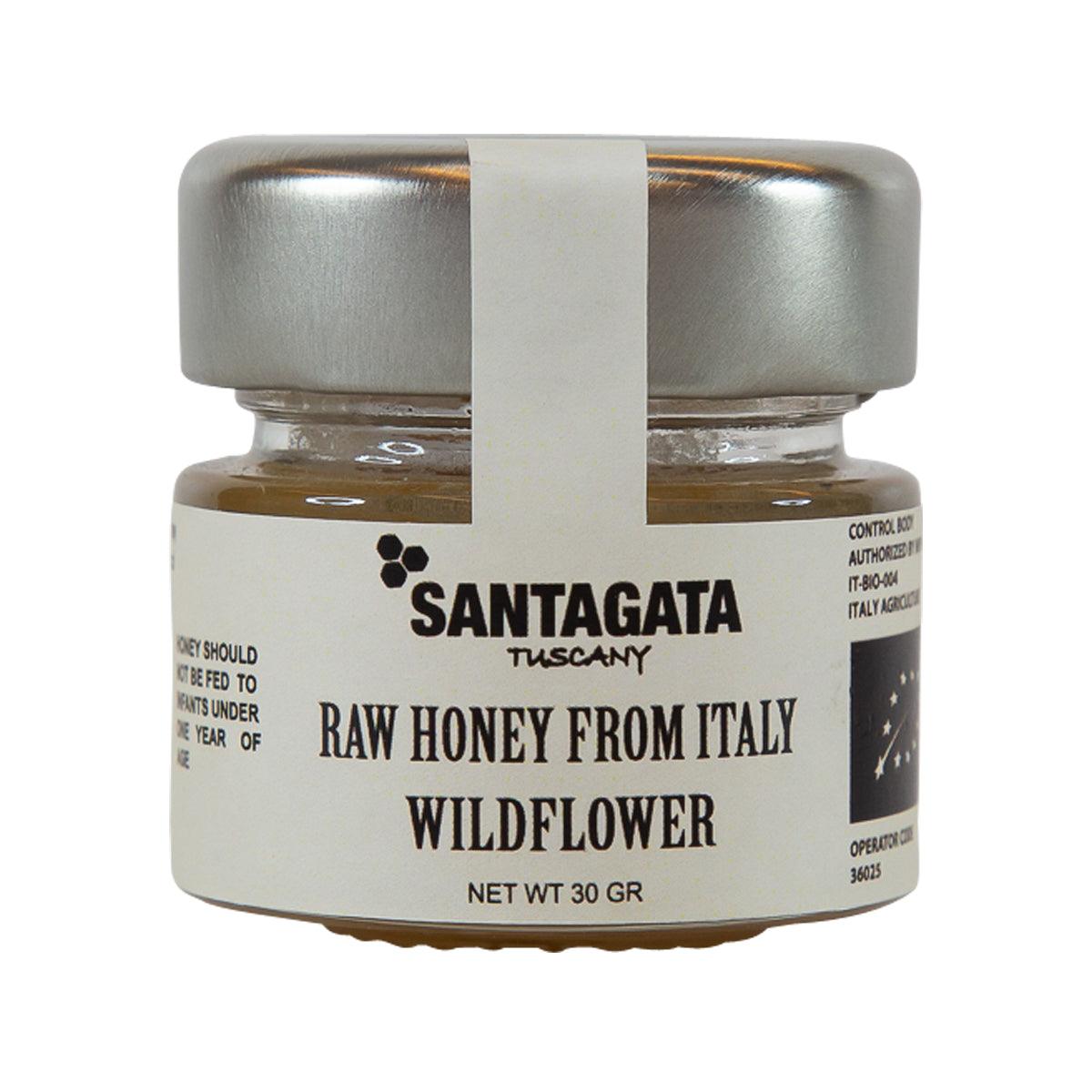 SANT' AGATA Organic Raw Wildflower Honey  (30g)