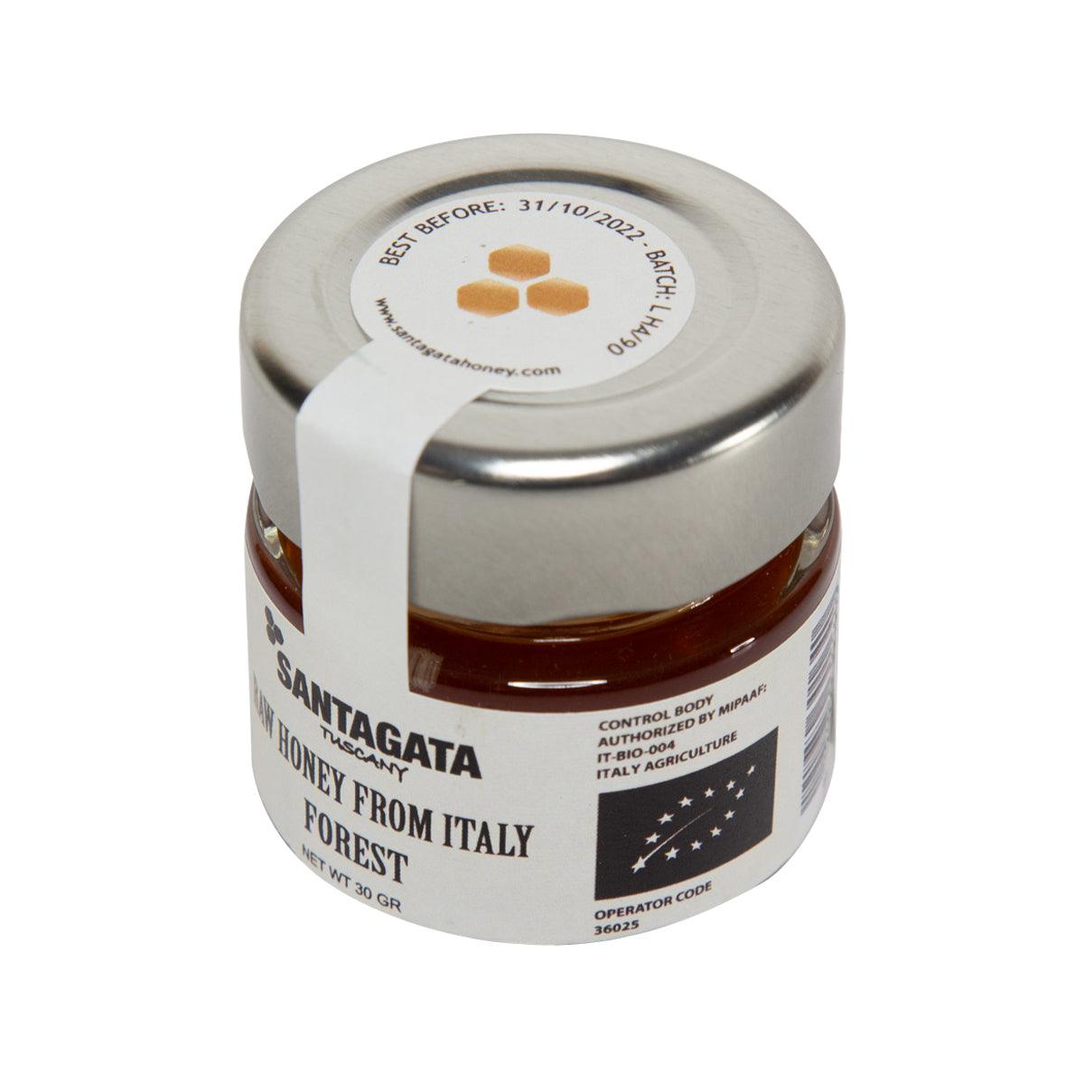 SANT' AGATA Organic Raw Forest Honey  (30g)