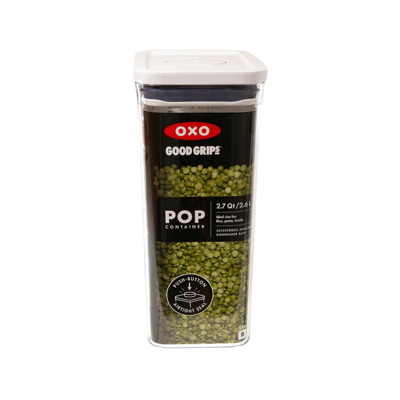 OXO POP CONTAINER-RECTANGLE 2.7QT