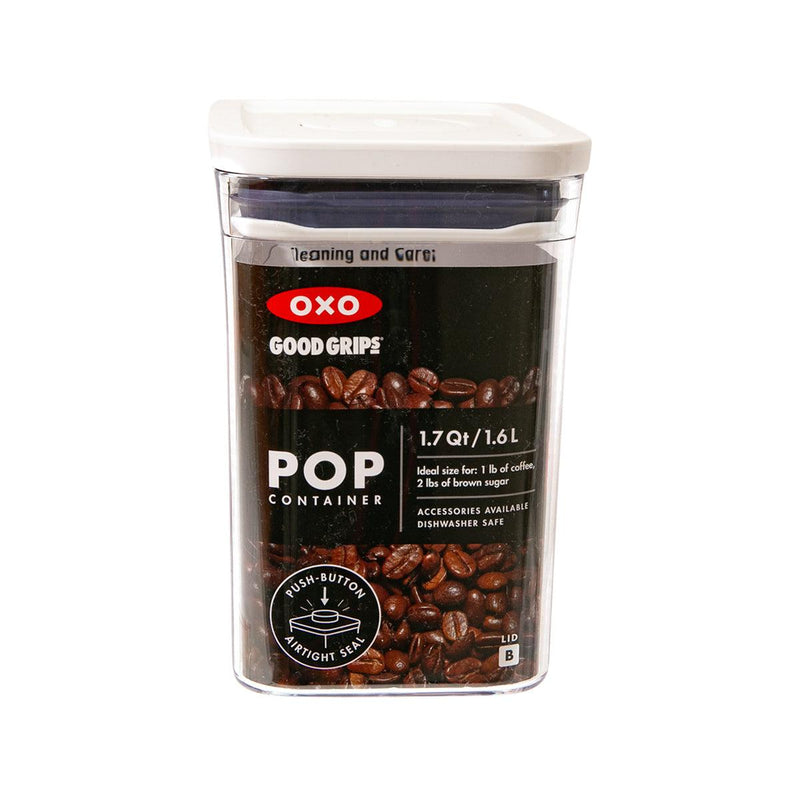 OXO POP CONTAINER-RECTANGLE 1.7QT
