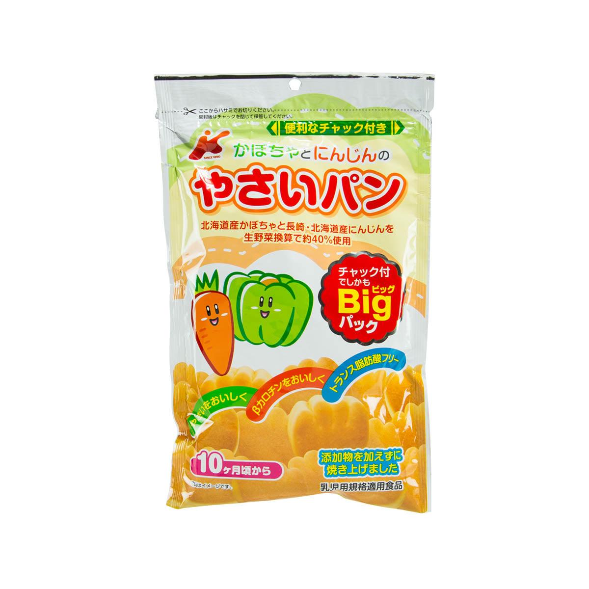 KANEMASU Pumpkin & Carrot Vegetable Bread (18+ Months)  (88g)