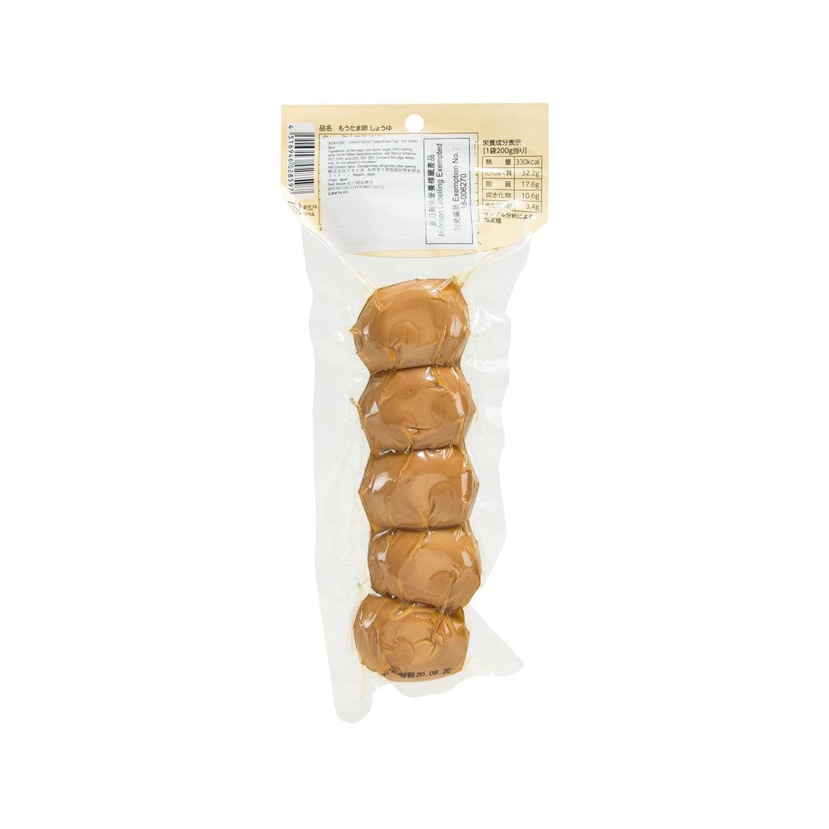 CHISATOEAST 煮雞蛋 - 醬油味  (4pcs)