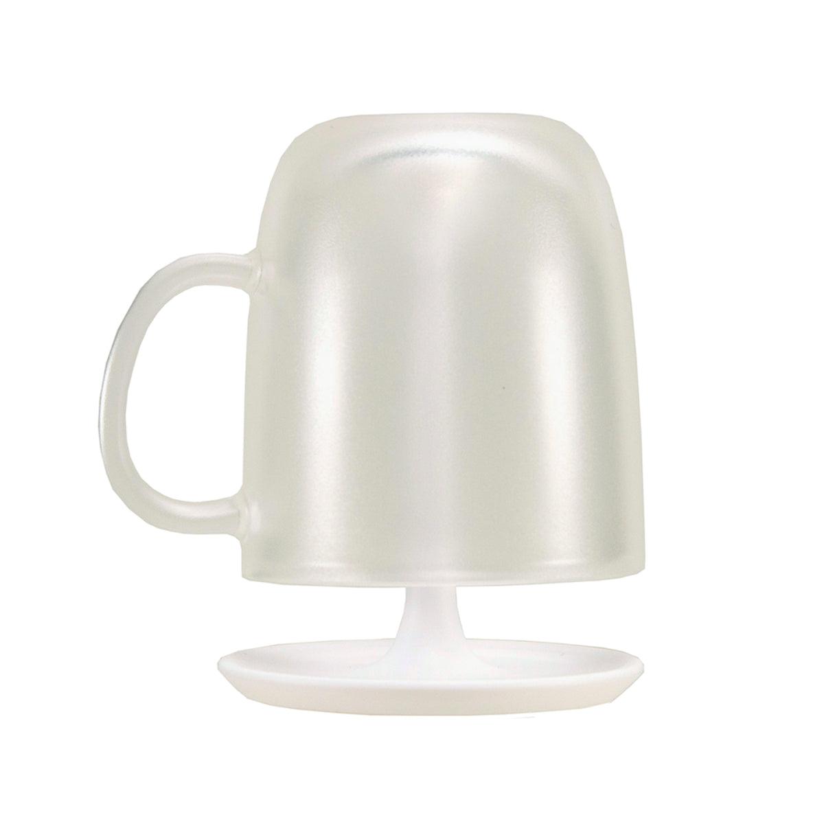 MARNA BATHROOM CUP W/ STAND-CLEAR