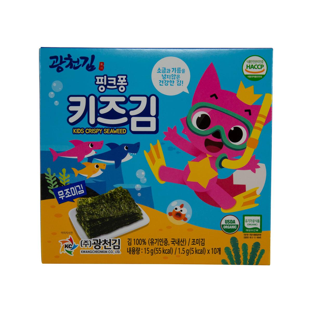 KWANG CHEON Baby Shark Zero Seasoning Laver  (14.5g)