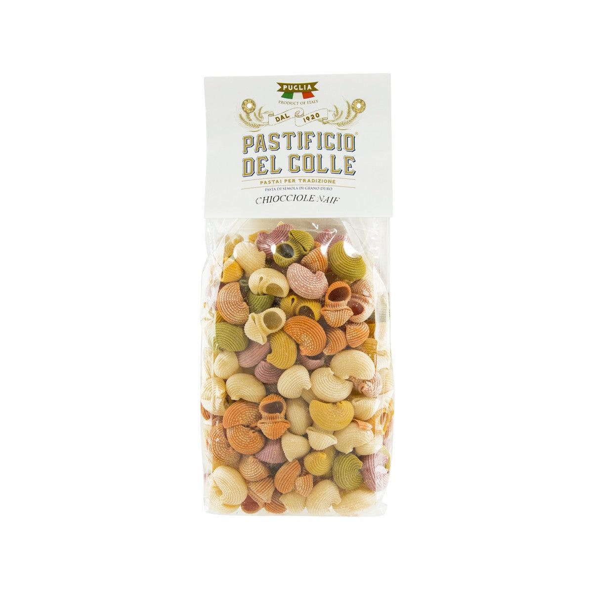 PASTIFICIO DEL COLLE Artisanal Colorful Pasta - Snail Shaped  (500g)