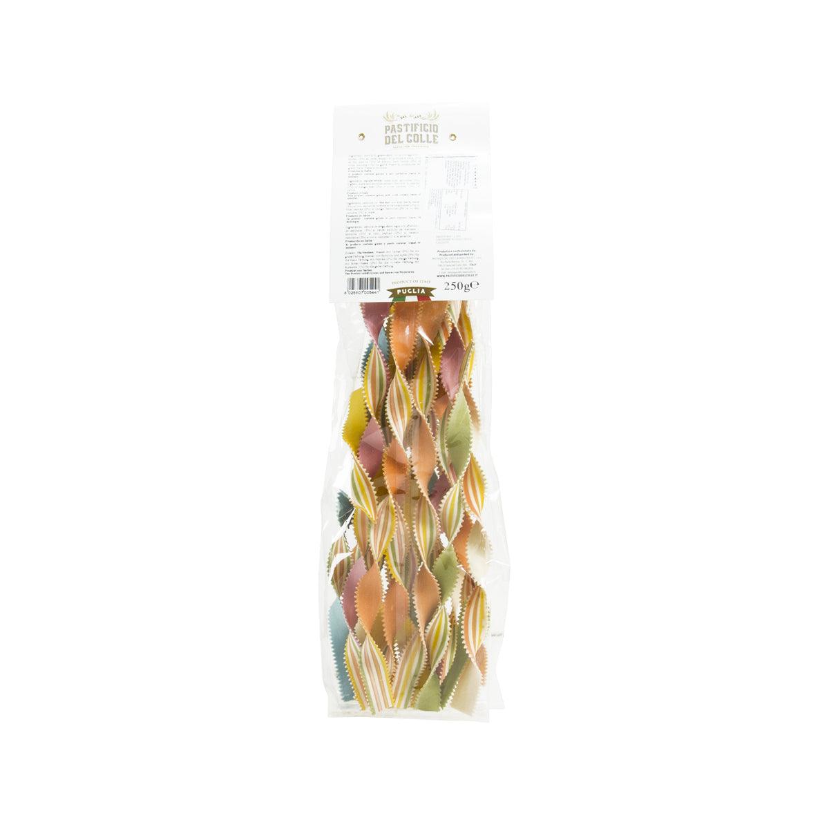PASTIFICIO DEL COLLE Artisanal Colorful Pasta - Spiral  (250g)