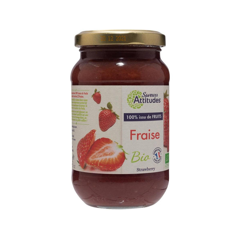 SAVEURS ATTITUDES Organic Fruit Spread - Strawberry  (310g)