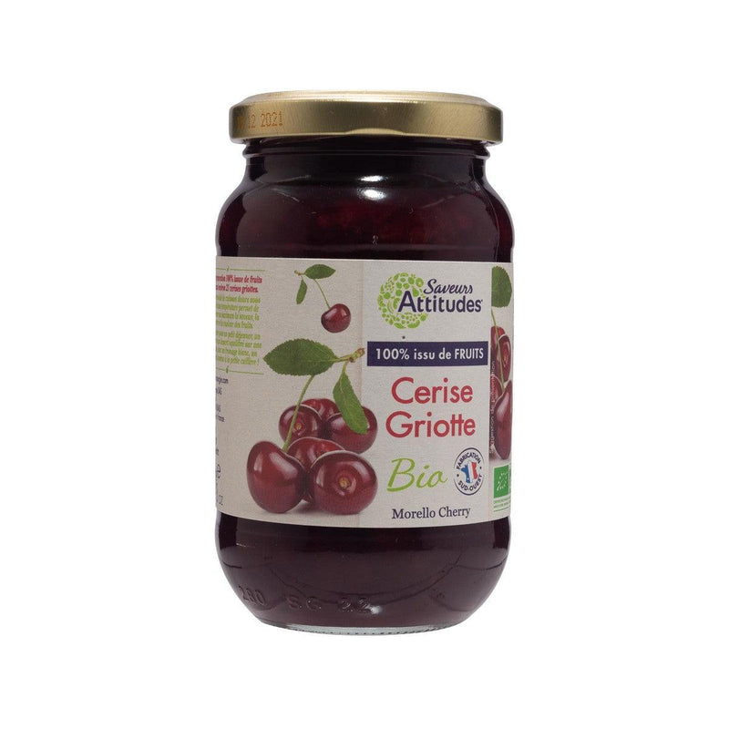 SAVEURS ATTITUDES Organic Fruit Spread - Morello Cherry  (310g)