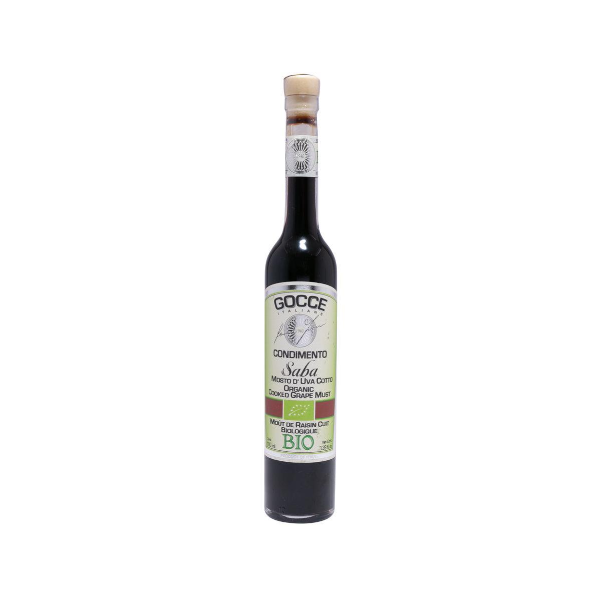 GOCCE ITALIANE 有機調味薩巴黒醋  (100mL)