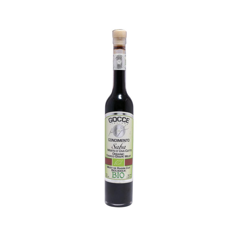 GOCCE ITALIANE Organic Saba Balsamic Condiment  (100mL)