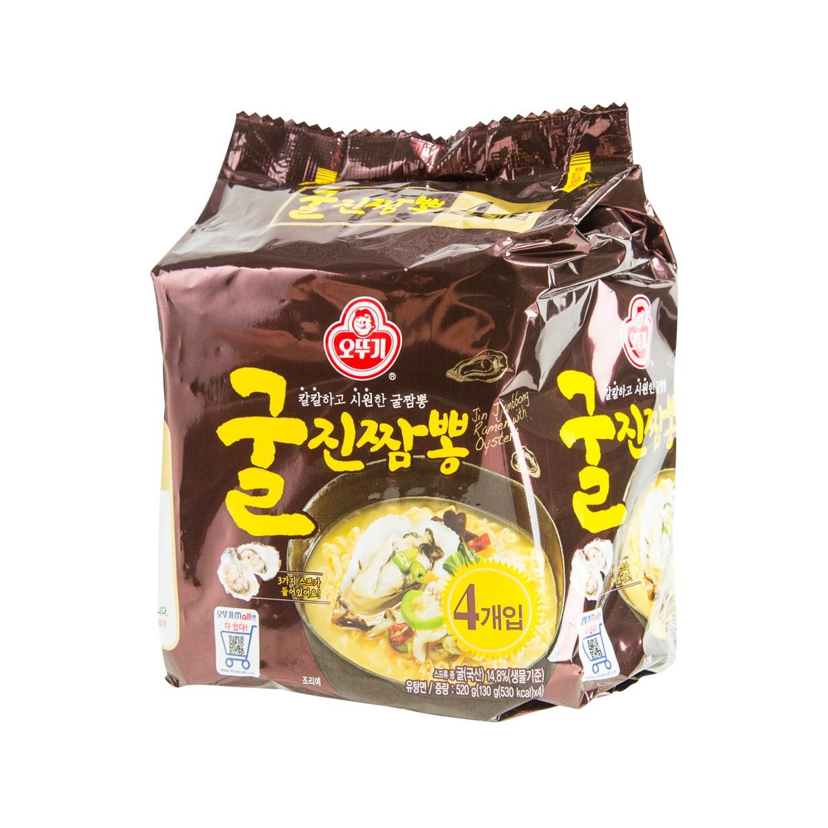 不倒翁 蠔海鮮風味拉麵  (520g)