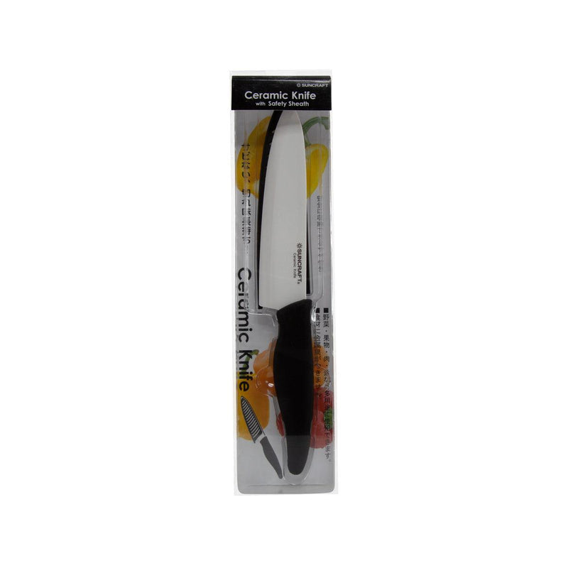 CHEF CERAMIC KNIFE 6INCH BLACK