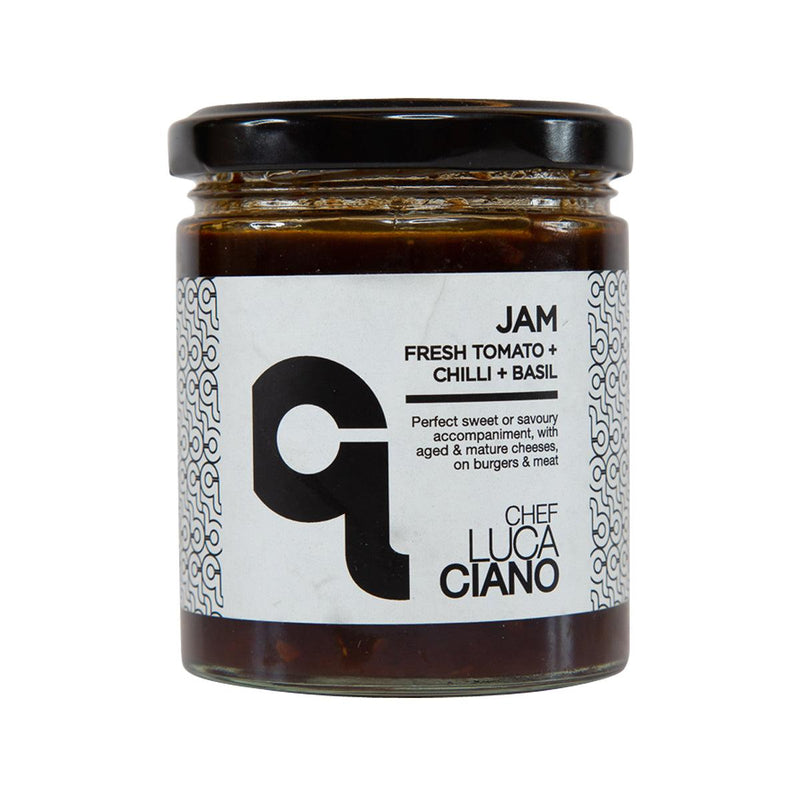 LUCA CIANO Fresh Tomato + Chilli + Basil Jam  (200g)