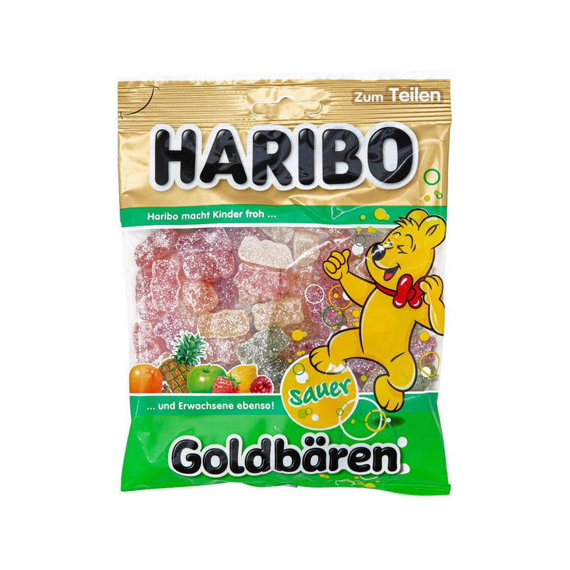 HARIBO Sour Gold Bear Fruit Gummy  (175g)