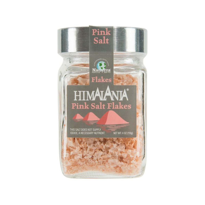 NATIERRA Himalania Pink Salt Flakes  (113g)
