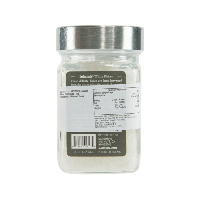 NATIERRA Inkasalt Andean White Salt Flakes  (142g)