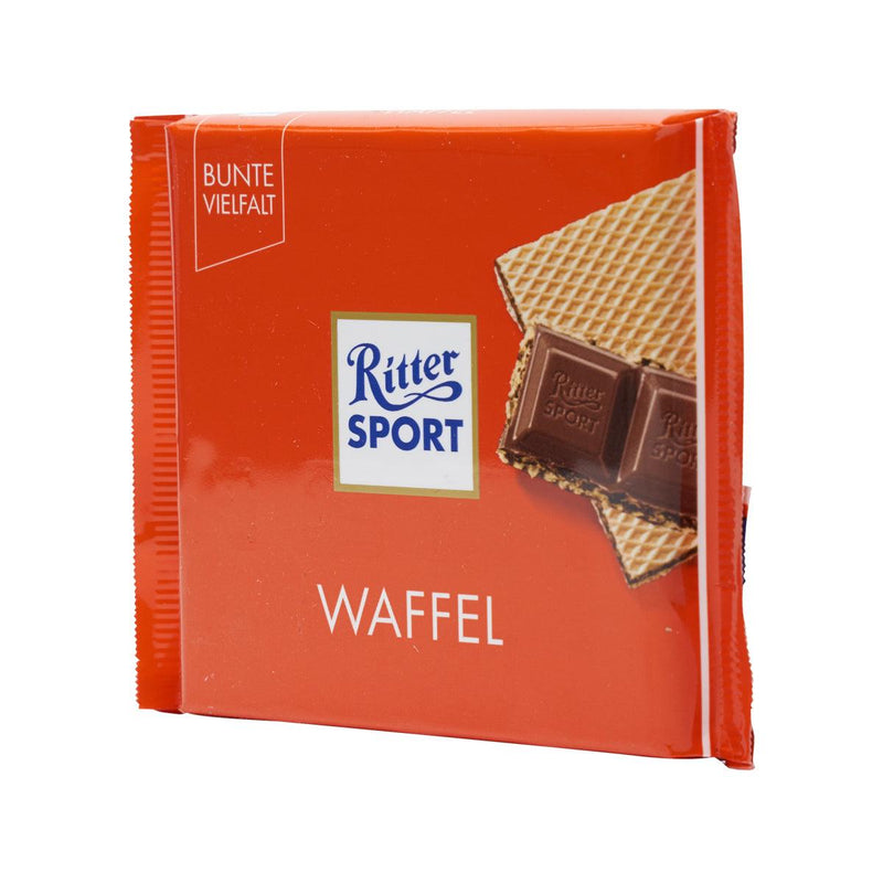 RITTER SPORT Wafers with Chocolate Cream Filling  (100g)