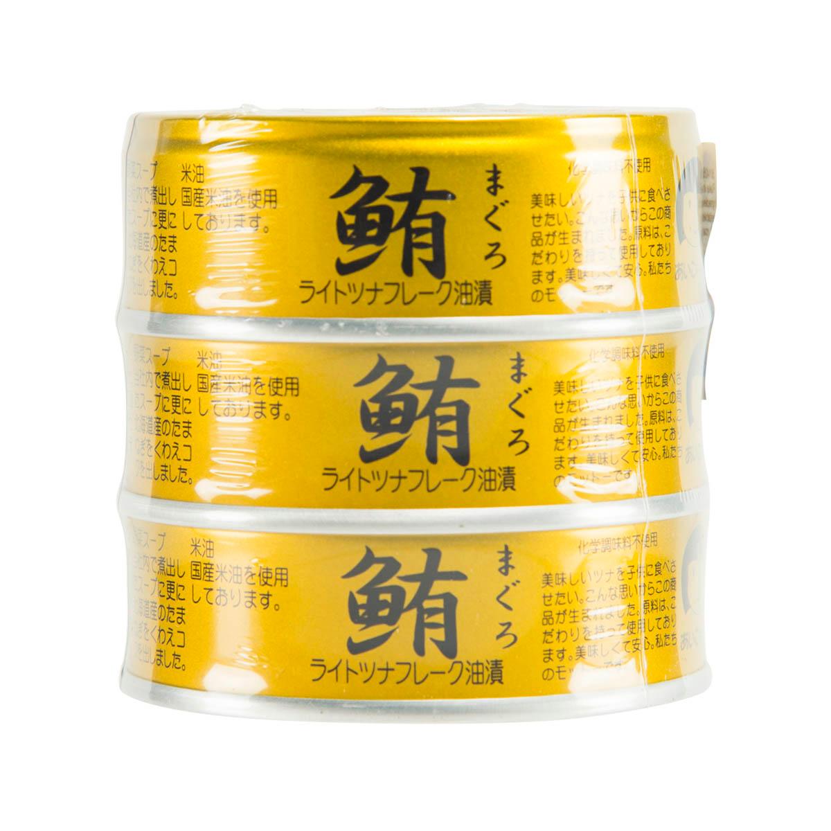 伊藤食品 油浸吞拿魚碎  (3 x 70g)