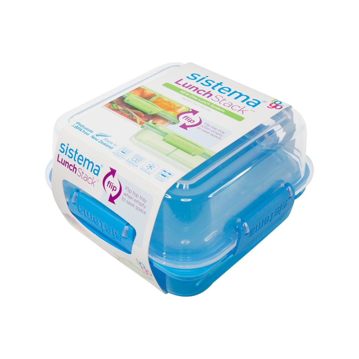 SISTEMA LunchStack TO GO Lunch Box - Square 1.24L