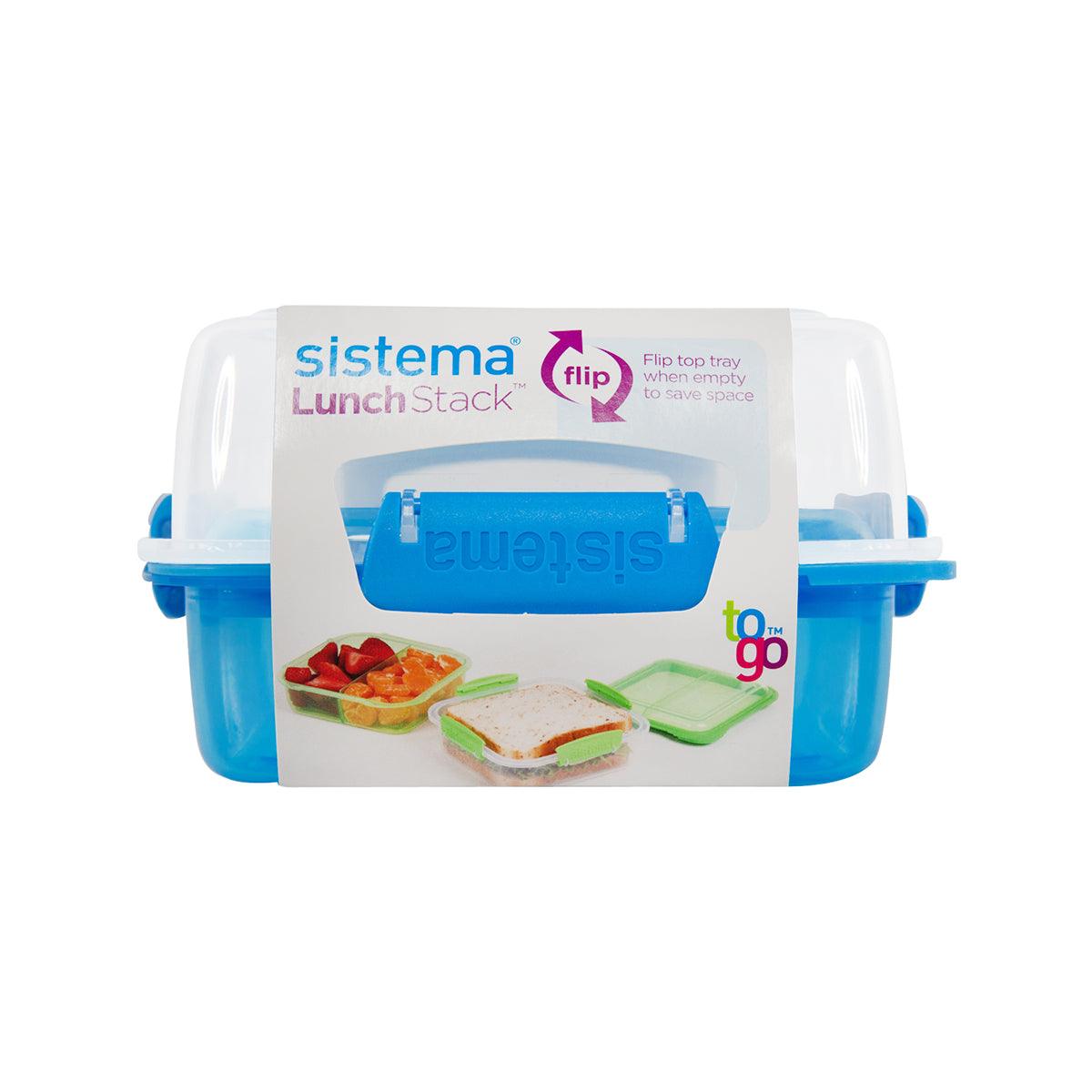 SISTEMA LunchStack TO GO Lunch Box - Square 1.24L