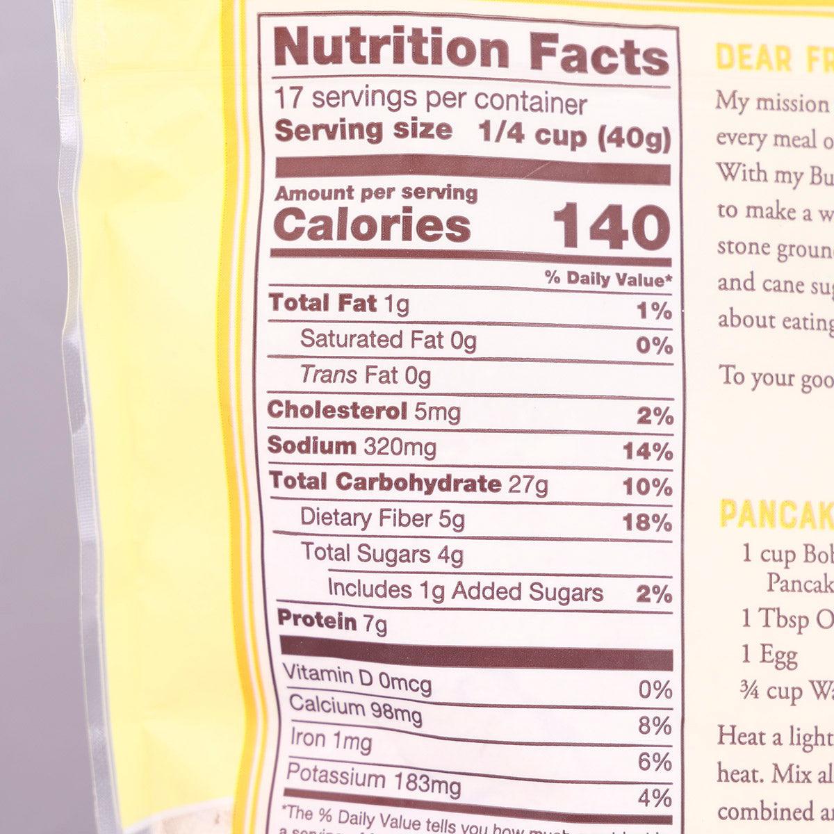 BOB'S RED MILL Whole Grain Buttermilk Pancake & Waffle Mix  (680g)