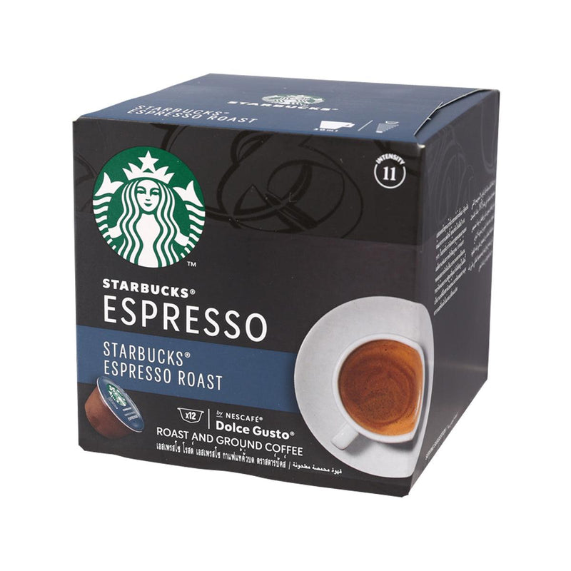 NESCAFE DOLCE GUSTO Starbucks® Espresso Roast Dark Roast Coffee Capsules  (66g)