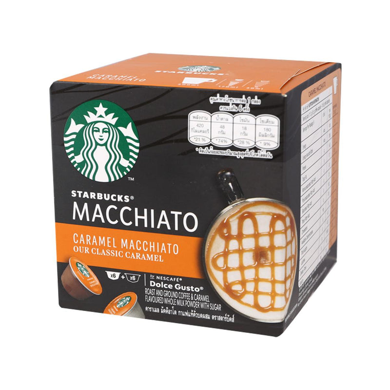 NESCAFE DOLCE GUSTO Starbucks® Caramel Macchiato Coffee Capsules (127. –  city'super E-Shop