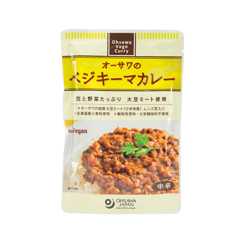 OHSAWA JAPAN 即食素肉碎扁豆咖喱 - 中辛  (150g)
