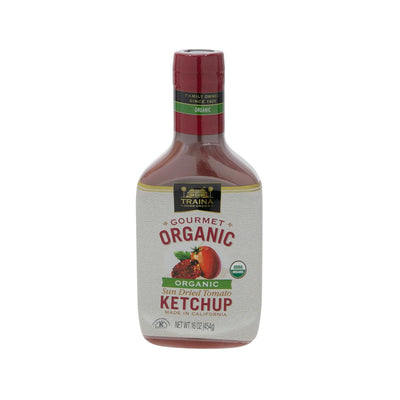TRAINA Organic Sun Dried Tomato Ketchup  (454g) - city'super E-Shop