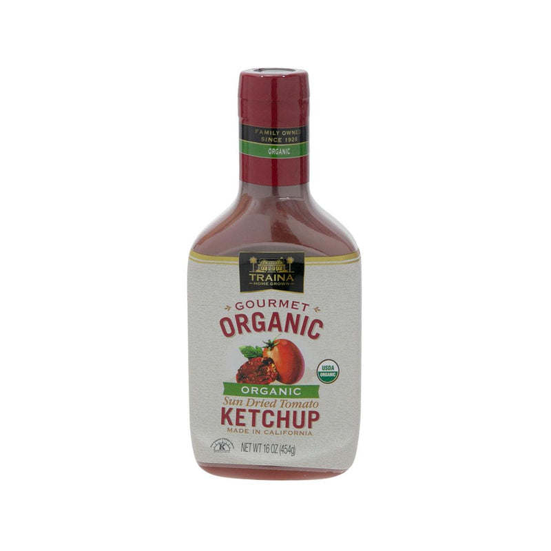 TRAINA Organic Sun Dried Tomato Ketchup  (454g) - city&